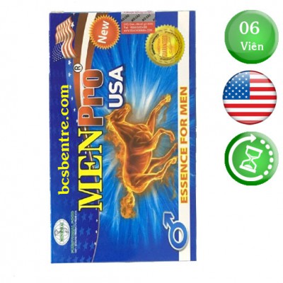 Thuốc Cường Dương Menpro USA - Tăng cường sinh lý Nam 01 hộp 6 viên