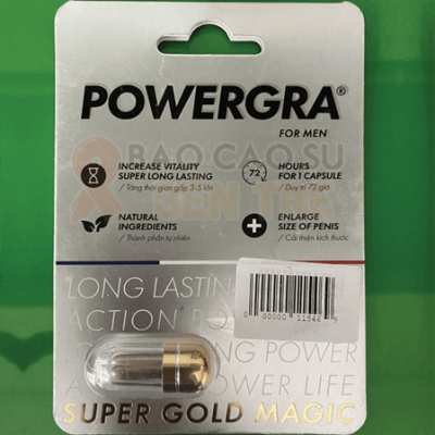 Powergra For Men thuốc cường dương - Kéo dài thời gian quan hệ